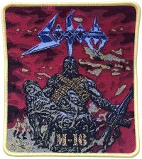 Sodom - Patch M-16 Yellow Border (12,4 X  1 in the group MERCHANDISE / Patch / Heavy Metal at Bengans Skivbutik AB (5562698)