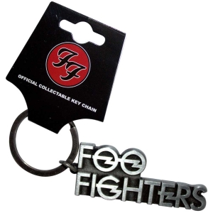 Foo Fighters - Stacked Logo Keychain in the group MERCHANDISE / Merch / Pop-Rock at Bengans Skivbutik AB (5562876)
