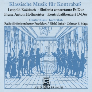 Kozeluch/Hoffmeister - Concertos For Double Bass By Kozelu in the group CD / Klassiskt at Bengans Skivbutik AB (5562982)