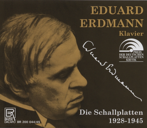Beethoven/Schumann/Haydn/Brahms/Erd - Eduard Erdmann - The Lp Recordings in the group CD / Bestsellers at Bengans Skivbutik AB (5563067)