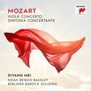 Berliner Barock Solisten & Diyang Mei & Noah Bendix-Bagley - Mozart: Viola Concerto & Sinfonia Concertante in the group OTHER / Övrigt /  at Bengans Skivbutik AB (5563157)