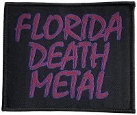 Florida Death Metal - Patch Florida Death Metal  (8,5 X in the group MERCHANDISE / Patch / Heavy Metal at Bengans Skivbutik AB (5563250)