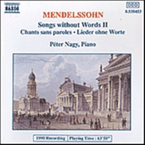 Mendelssohn Felix - Songs Without Words 2 in the group Externt_Lager /  at Bengans Skivbutik AB (556373)