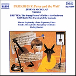 Prokofiev/Britten/Saint-Saens - Peter And The Wolf in the group Externt_Lager /  at Bengans Skivbutik AB (556380)