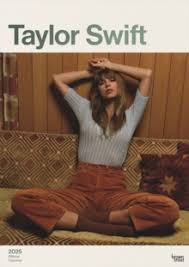 Taylor Swift  - 2025 A3 Calendar in the group MERCHANDISE / Merch / Pop-Rock at Bengans Skivbutik AB (5563837)
