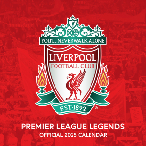 Liverpool Fc - Legends 2025 Square Calendar  in the group MERCHANDISE / Merch / Sport at Bengans Skivbutik AB (5563866)