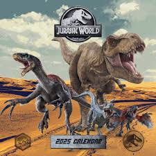 Jurassic World  - 2025 Square Calendar in the group OUR PICKS / Friday Releases / Friday the 13th of september 2024 at Bengans Skivbutik AB (5563870)