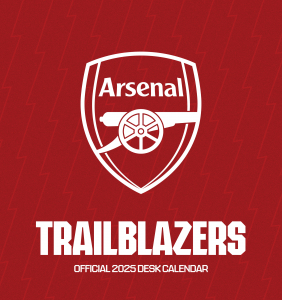 Arsenal Fc  - 2025 Desk Easel Calendar in the group MERCH / Calender 2025 / Calendars League at Bengans Skivbutik AB (5563874)