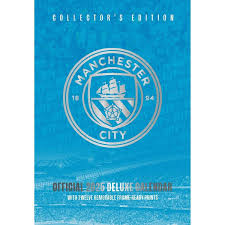 Manchester City Fc  - 2025 A3 Deluxe Calendar in the group MERCH / Calender 2025 / Calendars League at Bengans Skivbutik AB (5563876)