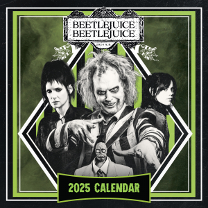 Beetlejuice 2 Movie - 2025 Square Calendar  in the group MERCHANDISE / Merch / Film-Musikal at Bengans Skivbutik AB (5563899)