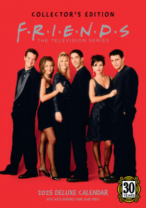 Friends - 2025 A3 Deluxe Calendar in the group MERCHANDISE / Merch / TV-serie at Bengans Skivbutik AB (5563903)