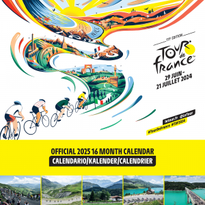 Tour De France - 2025 Square Calendar in the group MERCHANDISE / Merch / Sport at Bengans Skivbutik AB (5563927)
