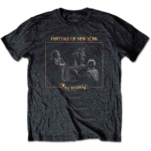 Pogues - Fairytale Piano Uni Heather T-Shirt in the group OTHER / CRM - Irish Pop-Rock at Bengans Skivbutik AB (5564331r)