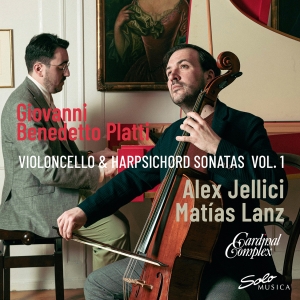 Alex Jellici Matias Lanz - G. B. Platti: Violoncello & Harpsic in the group OUR PICKS / Friday Releases / Friday the 18th of october 2024 at Bengans Skivbutik AB (5565337)