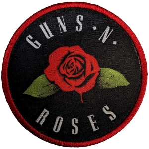 Guns N Roses - Rose Printed Patch in the group MERCHANDISE / Merch / Hårdrock at Bengans Skivbutik AB (5565581)