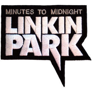 Linkin Park - Minutes To Midnight Woven Patch in the group MERCHANDISE / Merch / Hårdrock at Bengans Skivbutik AB (5565594)