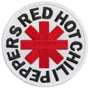 Red Hot Chili Peppers - Asterisk Wht Woven Patch in the group MERCHANDISE / Merch / Pop-Rock at Bengans Skivbutik AB (5565601)
