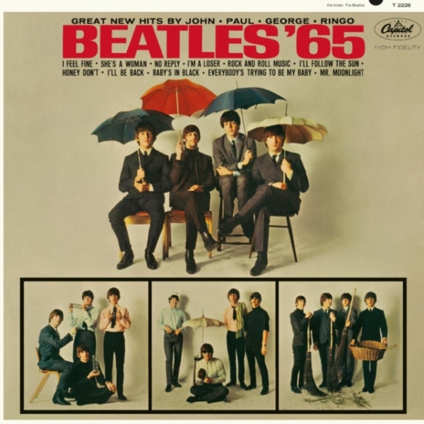 The Beatles - Beatles 65 in the group VINYL / Pop-Rock at Bengans Skivbutik AB (5565702)