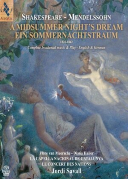 Jordi Savall La Capella Nacional - Mendelssohn: A Midsummer Night's Dr in the group OUR PICKS / Friday Releases / Friday the 1st of November 2024 at Bengans Skivbutik AB (5565766)