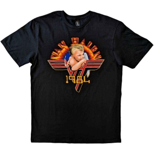 Van Halen - Cherub 84 Uni Bl T-Shirt in the group MERCHANDISE / T-shirt / Hårdrock at Bengans Skivbutik AB (5566077r)