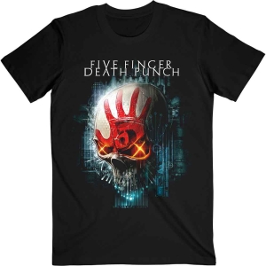 Five Finger Death Punch - Interface Skull Uni Bl T-Shirt in the group MERCHANDISE / T-shirt / Hårdrock at Bengans Skivbutik AB (5566143r)