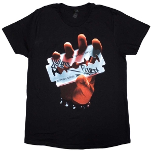 Judas Priest - British Steel Lady Bl T-Shirt in the group MERCHANDISE / T-shirt / Hårdrock at Bengans Skivbutik AB (5566145r)