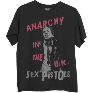 Sex Pistols - Anarchy In The Uk Bl T-Shirt  (M) in the group MERCHANDISE / T-shirt / Punk at Bengans Skivbutik AB (5566303)