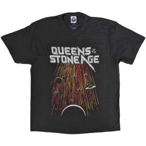 Queens Of The Stone Age - Meteor Shower Uni Char T-Shirt in the group MERCHANDISE / T-shirt / Hårdrock at Bengans Skivbutik AB (5566337r)
