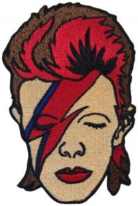 Bowie David - Patch Ziggy Face (9,3 X 6,2 Cm) in the group MERCHANDISE / Patch / Pop-Rock at Bengans Skivbutik AB (5566834)