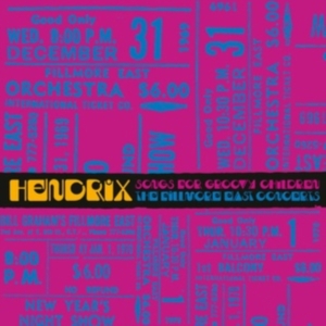 Jimi Hendrix - Songs For Groovy Children: the Fillmore East Concerts (RSD) in the group OTHER / Övrigt /  at Bengans Skivbutik AB (5567574)