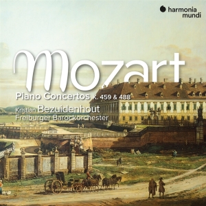 Kristian Bezuidenhout & Freiburger Barockorchester - Mozart Piano Concertos K. 459 & 488 in the group OTHER / Övrigt /  at Bengans Skivbutik AB (5567831)