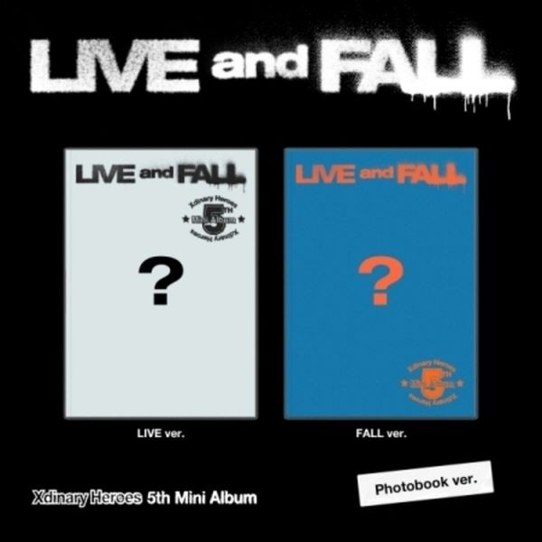 Xdinary Heroes - Live And Fall (Photbook Ver.) (Random) in the group CD at Bengans Skivbutik AB (5567867)