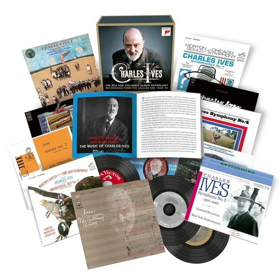 Various Artists - Charles Ives - The Rca And Columbia Album Anthology - Recordings From The Analog Era 1945-76 in the group CD / Klassiskt at Bengans Skivbutik AB (5567938)