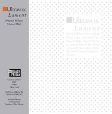 Ultravox - Lament LP (RSD) in the group OTHER / Övrigt /  at Bengans Skivbutik AB (5568029)