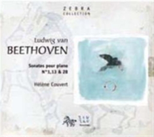 Beethoven: Couvert - Sonatas For Piano Nos 1, 13, 28 in the group CD / Klassiskt at Bengans Skivbutik AB (556808)