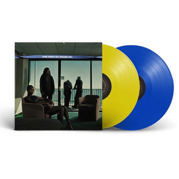 Skunk Anansie - Post Orgasmic Chill: 25th Anniversary - Expanded Edition on Blue & Yellow Colored Vinyl in the group VINYL / Pop-Rock at Bengans Skivbutik AB (5568955)
