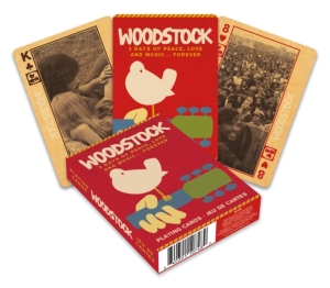 Woodstock - Woodstock Playing Cards in the group MERCHANDISE / Board Games / Pop-Rock at Bengans Skivbutik AB (5569321)