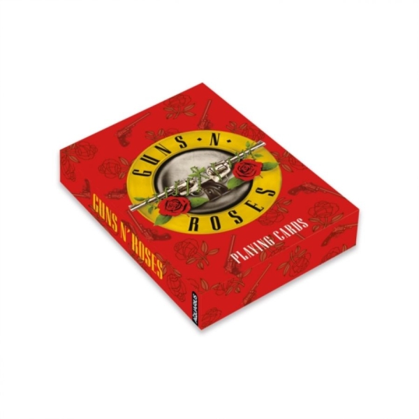Guns N Roses - Playing Cards (6.5 Cm X 1.75 Cm X 9 in the group MERCHANDISE / Board Games /  /  at Bengans Skivbutik AB (5569324)