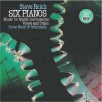 Reich Steve - Six Pianos (Coloured Vinyl) in the group OUR PICKS / Friday Releases / Friday the 1st of November 2024 at Bengans Skivbutik AB (5569735)