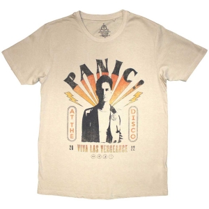 Panic! At The Disco - Viva Uni Sand (M) in the group MERCHANDISE / T-shirt / Pop-Rock at Bengans Skivbutik AB (5570019)