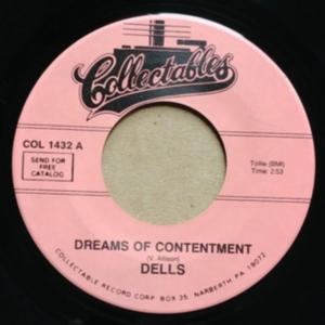 Dells - Dreams Of Contentment B/W Zing Zing in the group VINYL / Pop-Rock at Bengans Skivbutik AB (5570079)