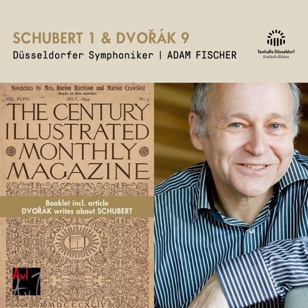 Adam Fischer & Düsseldorfer Symphoniker - Schubert 1 & Dvorák 9 in the group CD / Klassiskt at Bengans Skivbutik AB (5570583)