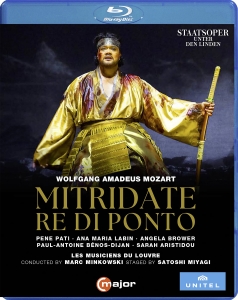 Les Musiciens Du Louvre Marc Minko - Mozart: Mitridate, Re Di Ponto in the group OTHER / Övrigt /  at Bengans Skivbutik AB (5570614)