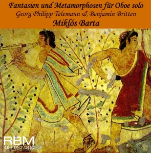 Miklos Barta - Telemann/Britten - Fantasies & Meta in the group CD / Klassiskt at Bengans Skivbutik AB (5570669)
