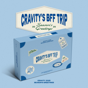 Cravity - 2025 Seasons Greetings (Cravitys Bff Trip) + Photocards in the group OUR PICKS / Friday Releases / 2025-01-10 at Bengans Skivbutik AB (5572240)
