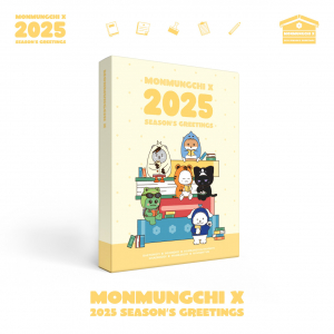 Monsta X - 2025 Seasons Greetings (Monmungchi) + Photocards in the group OUR PICKS / Friday Releases / 2025-01-10 at Bengans Skivbutik AB (5572241)