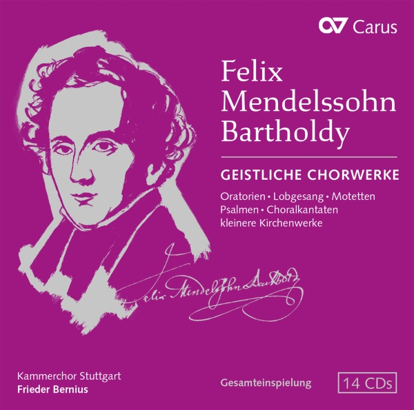 Felix Mendelssohn Bartholdy - Felix Mendelssohn Bartholdy: Sacred in the group CD / Klassiskt at Bengans Skivbutik AB (5572364)