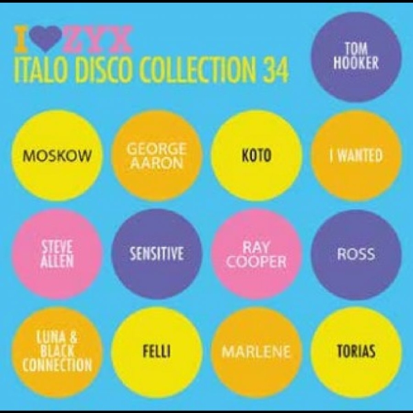 Various Artists - Zyx Italo Disco Collection 34 in the group OUR PICKS / Friday Releases / Friday December 13th 2024 at Bengans Skivbutik AB (5573356)