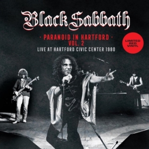 Black Sabbath - Paranoid In Hartford Vol. 2 (Red) in the group VINYL / Hårdrock at Bengans Skivbutik AB (5573598)
