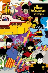 Beatles - Yellow Submarine Poster in the group MERCHANDISE /  /  at Bengans Skivbutik AB (5573708)